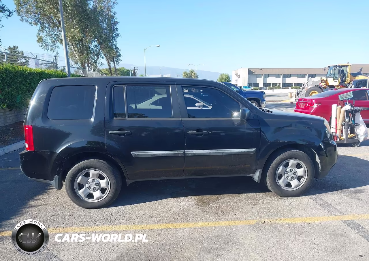 2013 Honda Pilot Lx VIN:5FNYF3H25DB038047 - 14