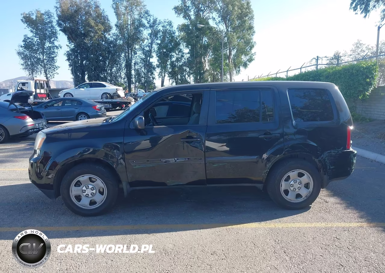 2013 Honda Pilot Lx VIN:5FNYF3H25DB038047 - 15