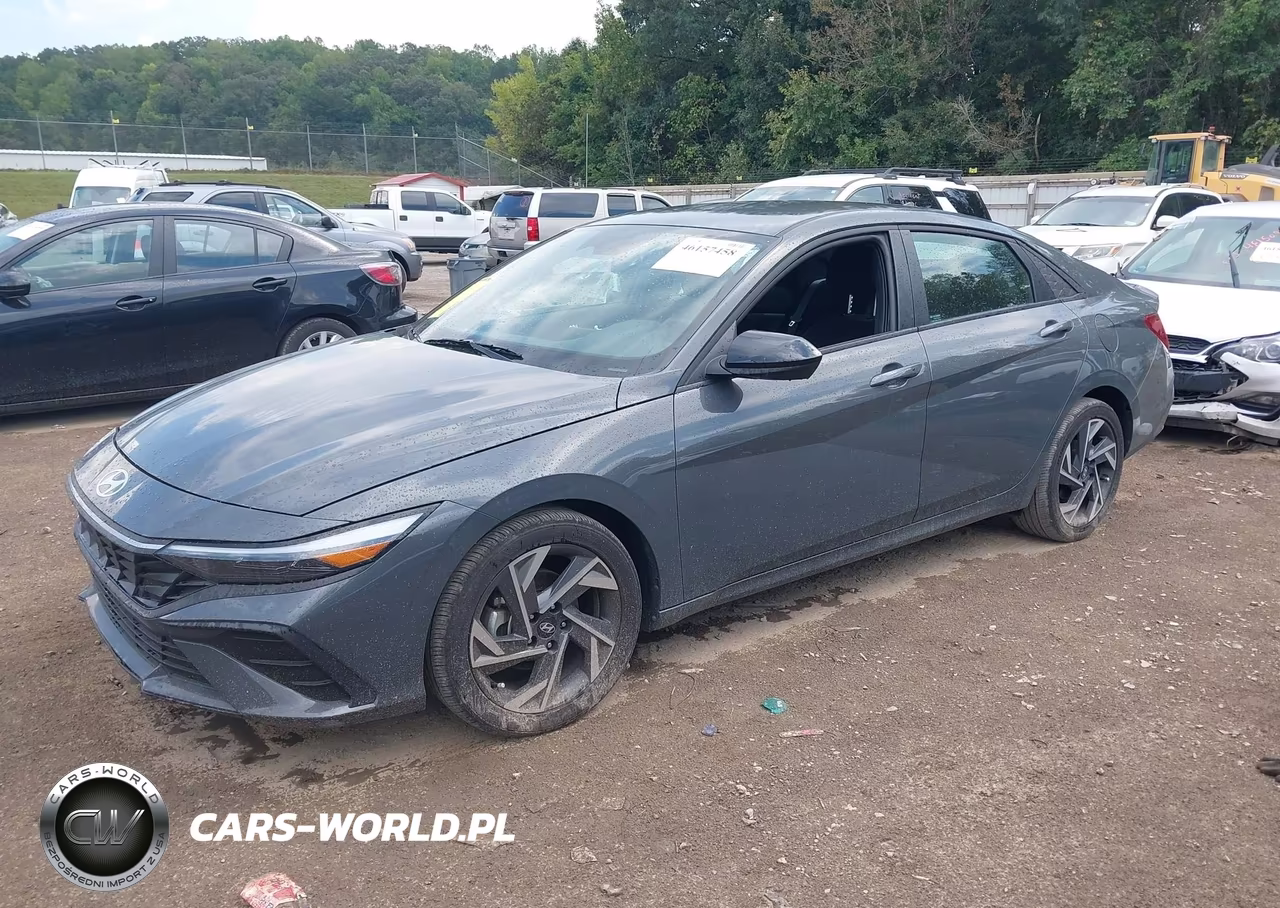 2025 Hyundai Elantra Sel Sport VIN:KMHLM4DG9SU009058 - 2