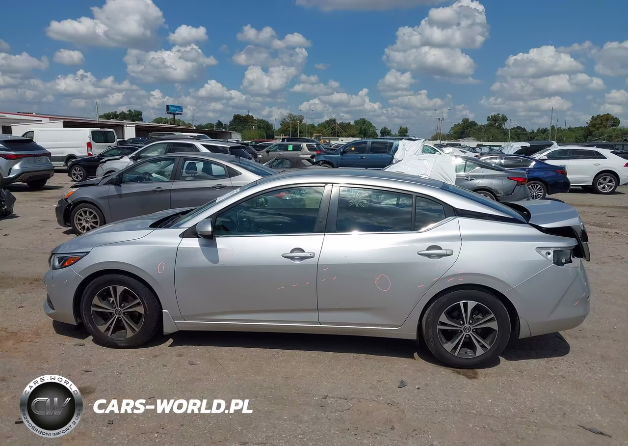 2022 Nissan Sentra Sv Xtronic Cvt VIN:3N1AB8CV8NY269674 - 14