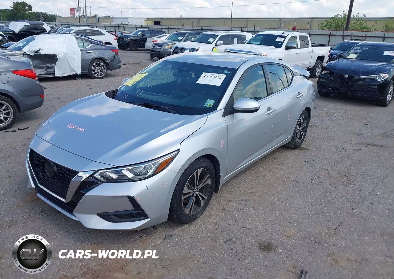 2022 Nissan Sentra Sv Xtronic Cvt VIN:3N1AB8CV8NY269674 - 2