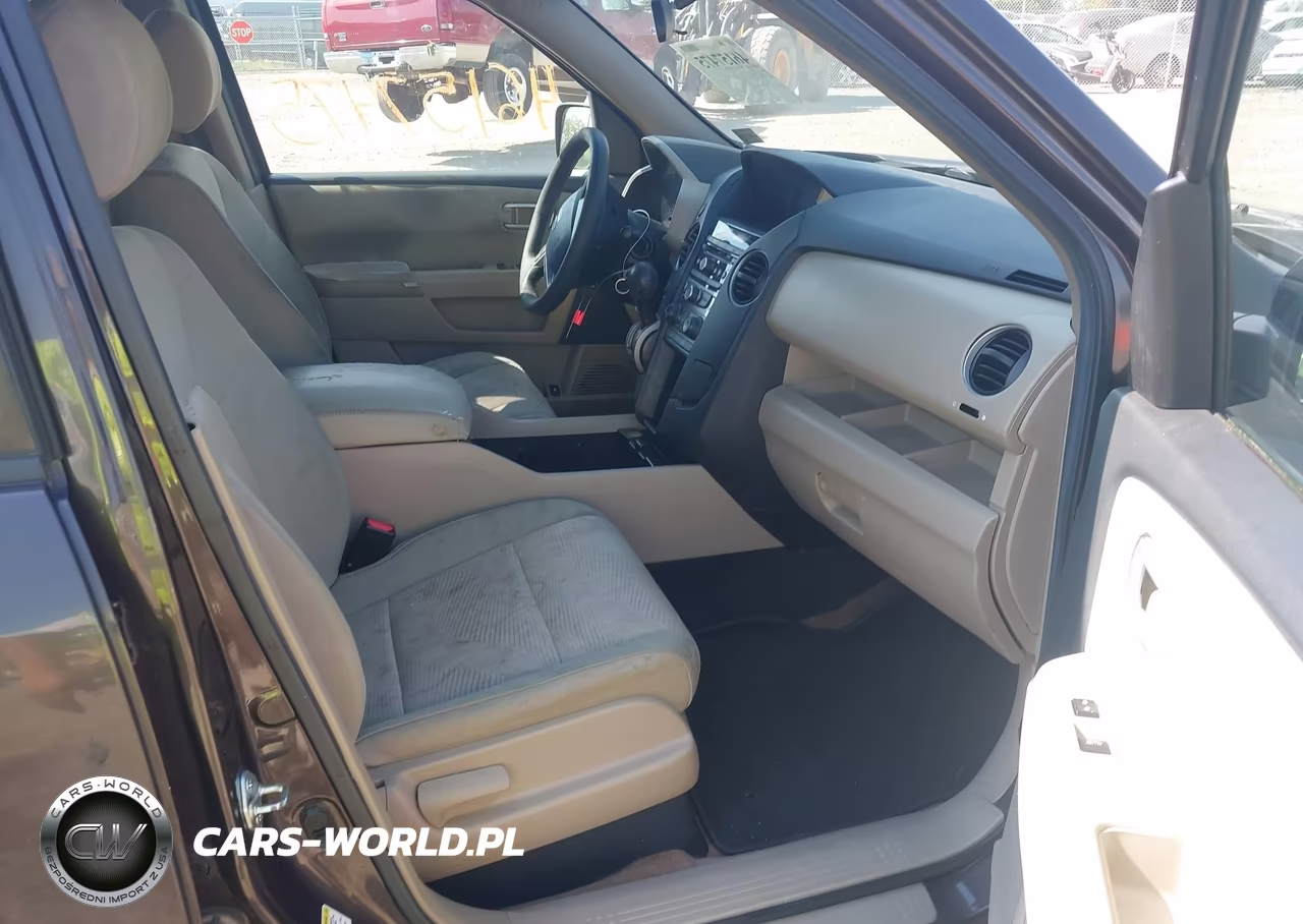 2013 Honda Pilot Lx VIN:5FNYF4H21DB042862 - 5