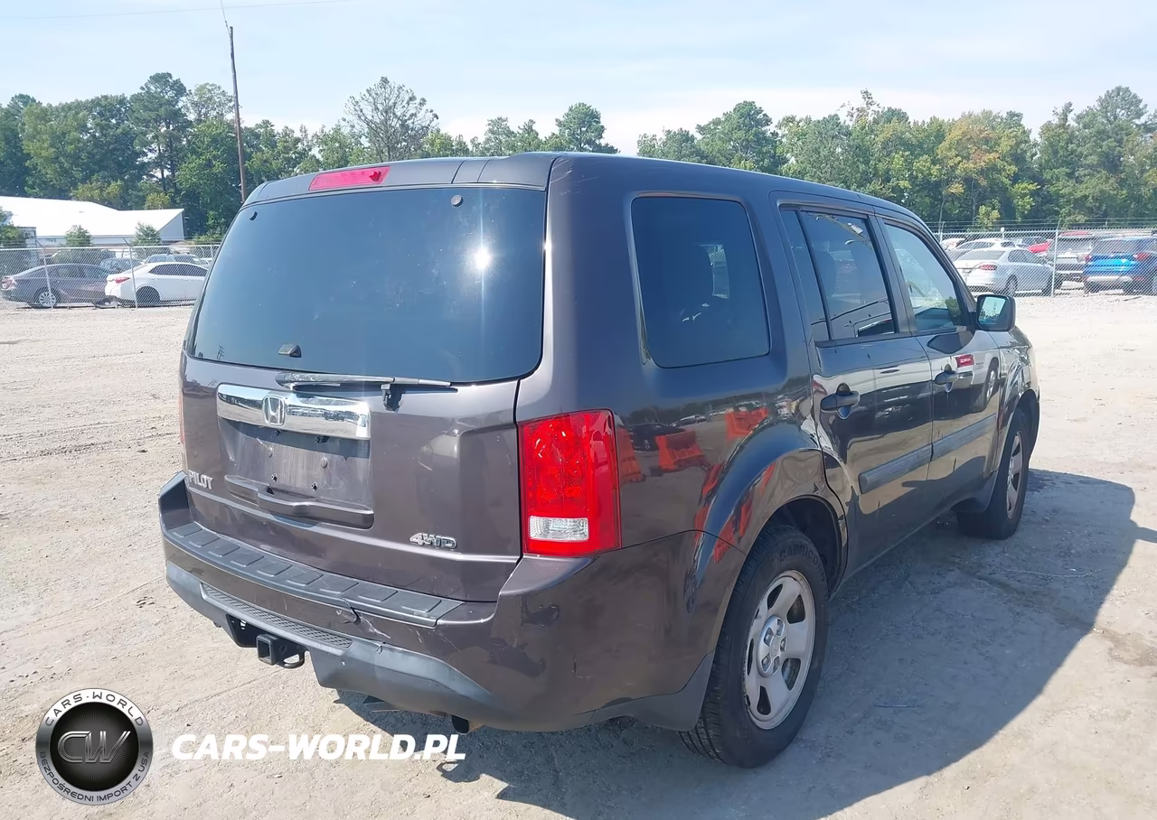 2013 Honda Pilot Lx VIN:5FNYF4H21DB042862 - 6