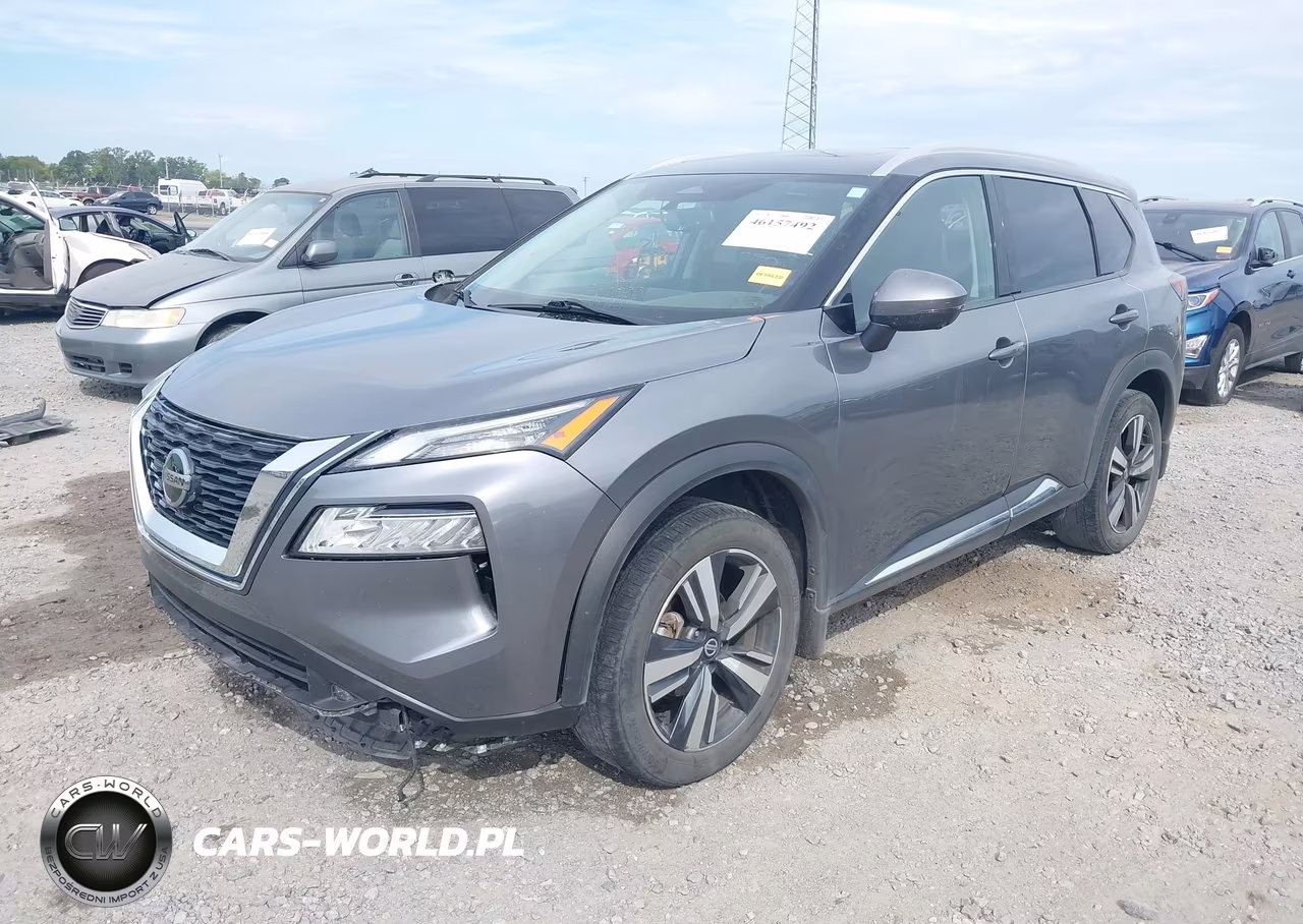 2021 Nissan Rogue Sl Intelligent Awd VIN:5N1AT3CB2MC702458 - 2