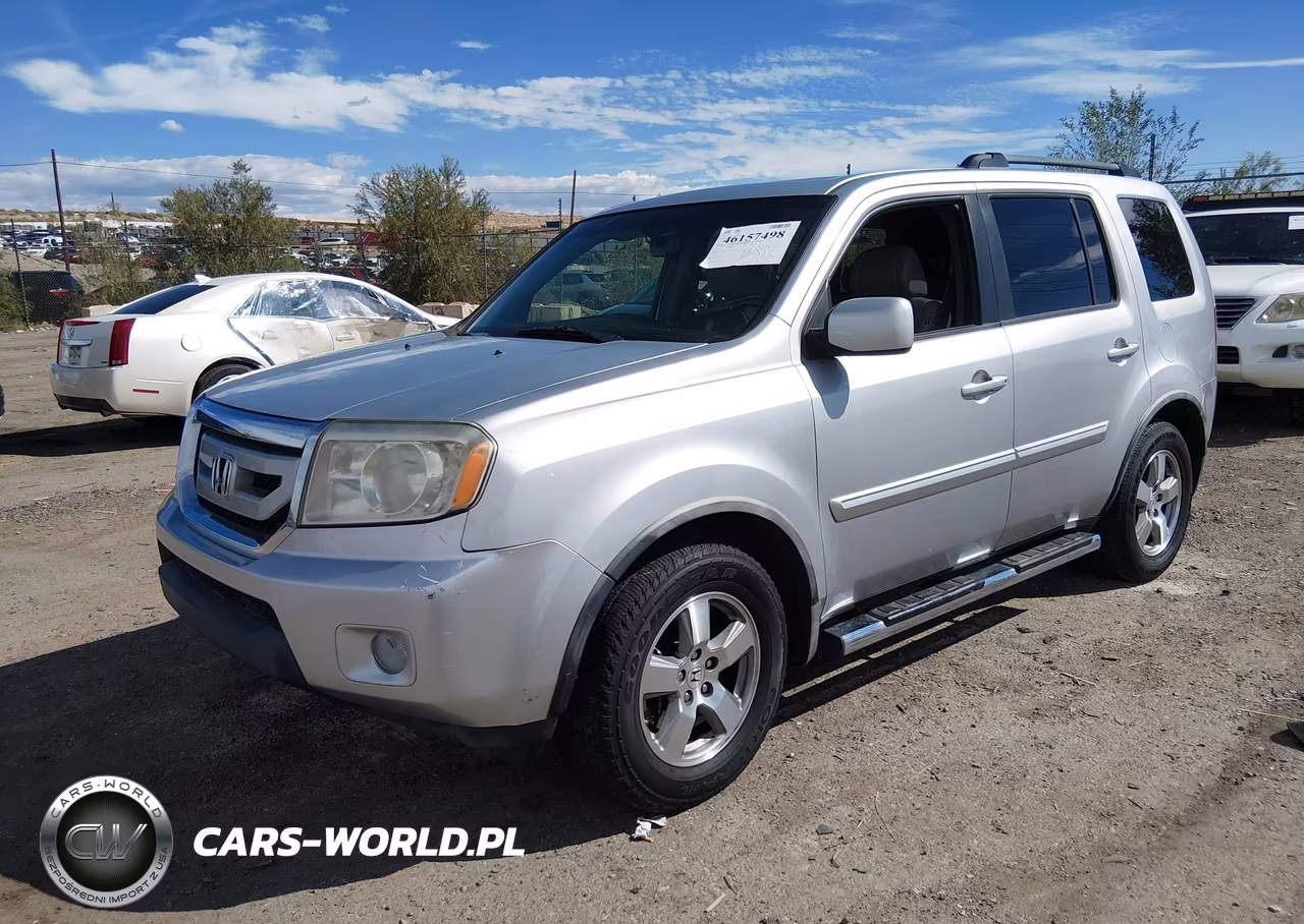 2010 Honda Pilot Exl VIN:5FNYF4H66AB027255 - 2
