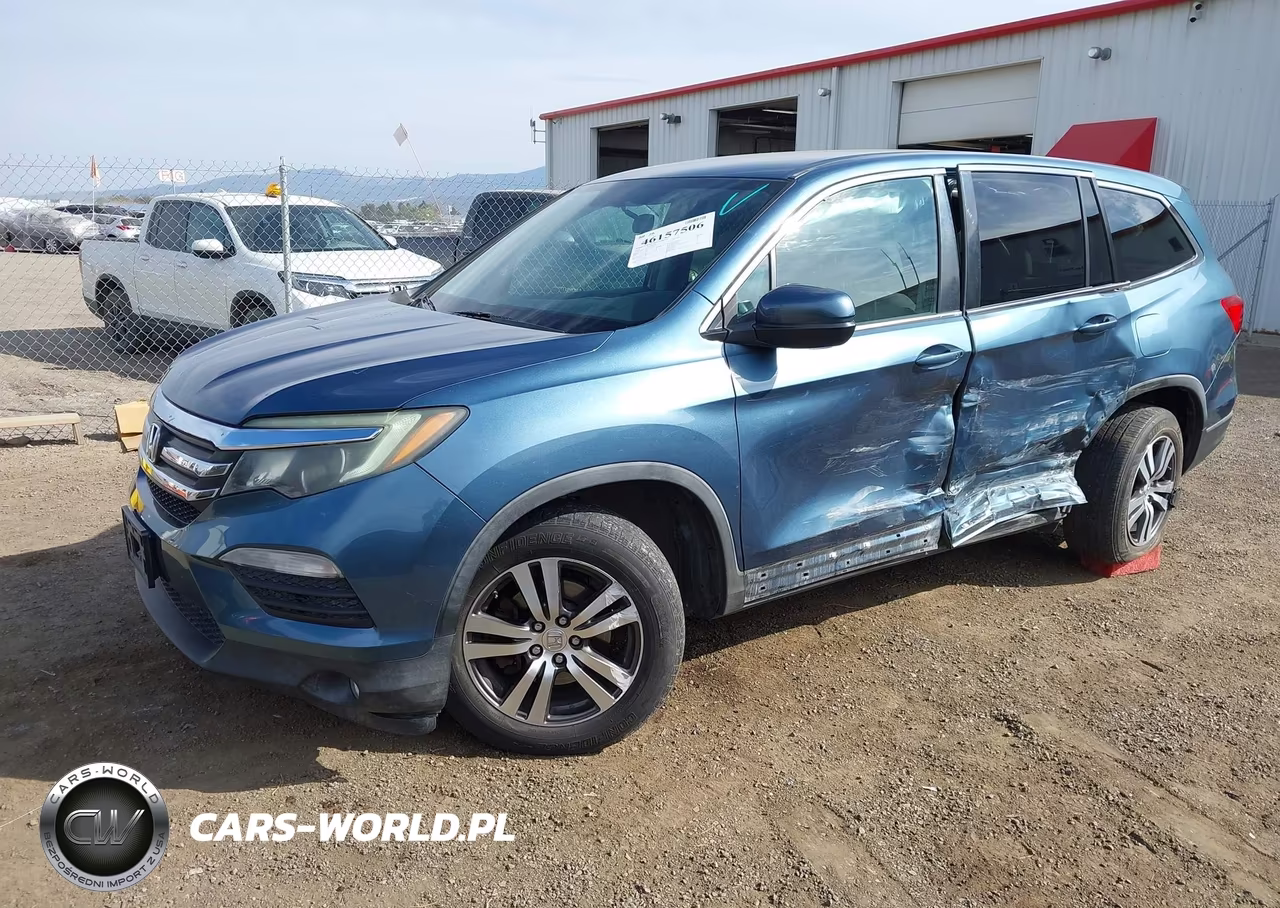 2016 Honda Pilot Ex VIN:5FNYF5H31GB020301 - 2