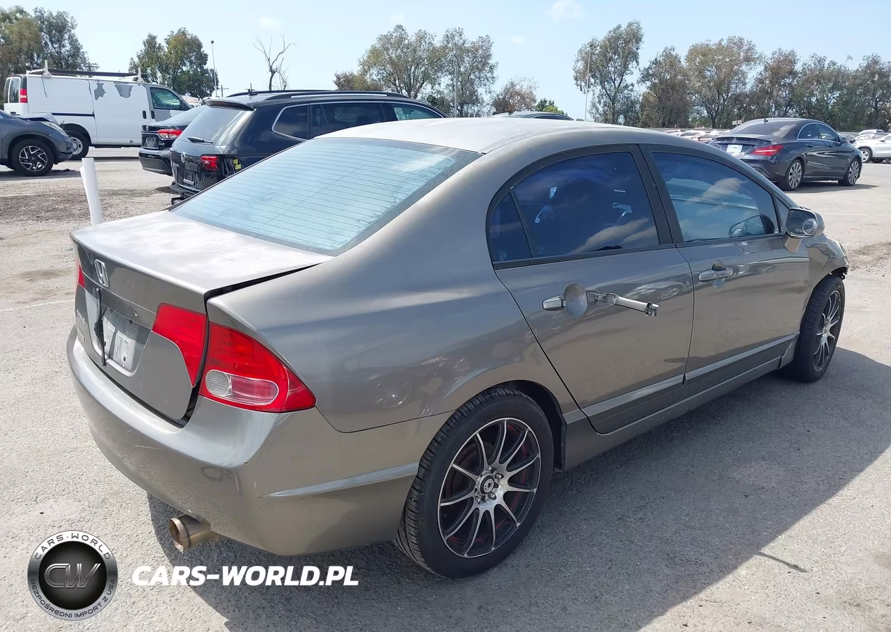 2008 Honda Civic Lx VIN:1HGFA15548L008390 - 4