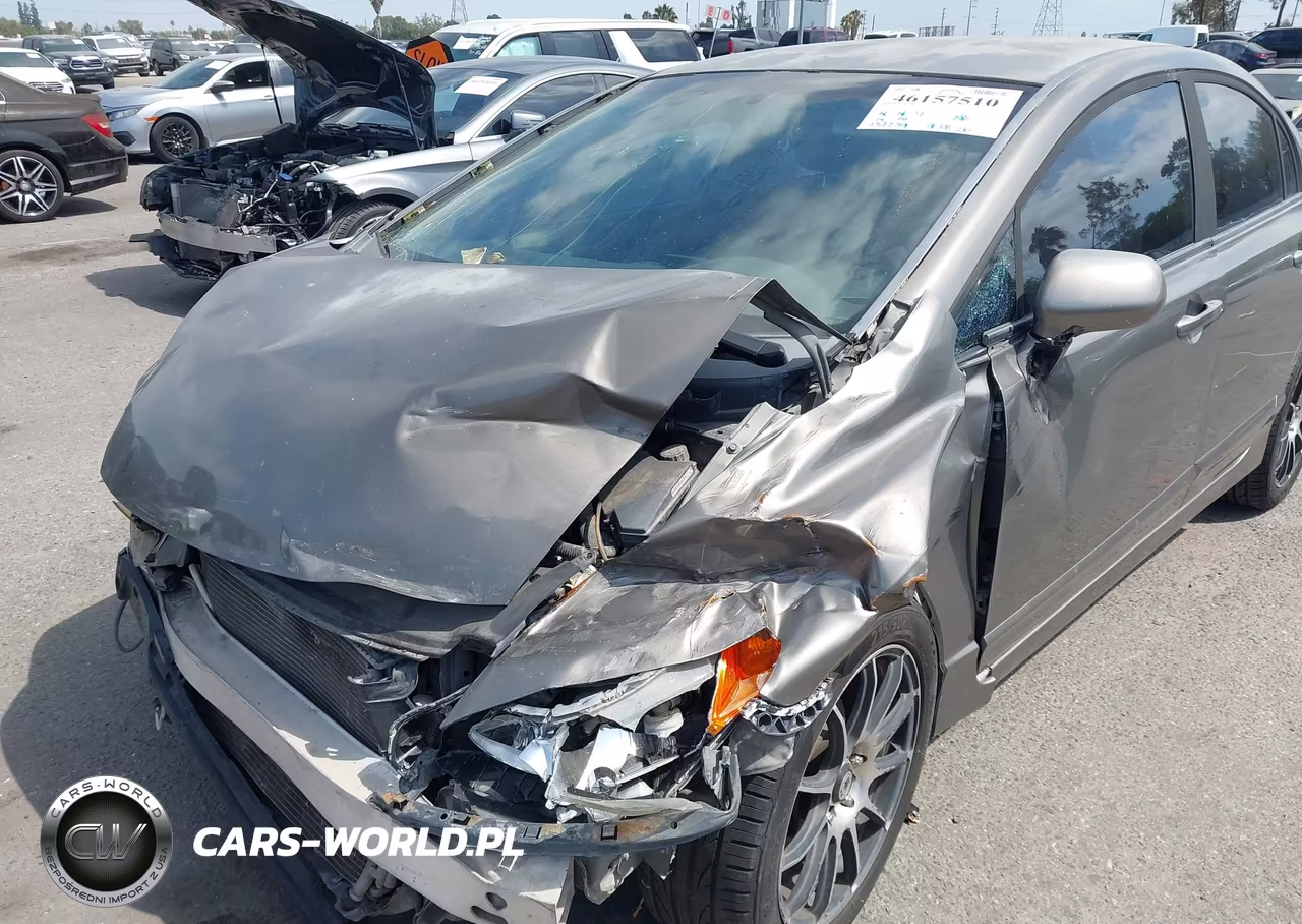 2008 Honda Civic Lx VIN:1HGFA15548L008390 - 6