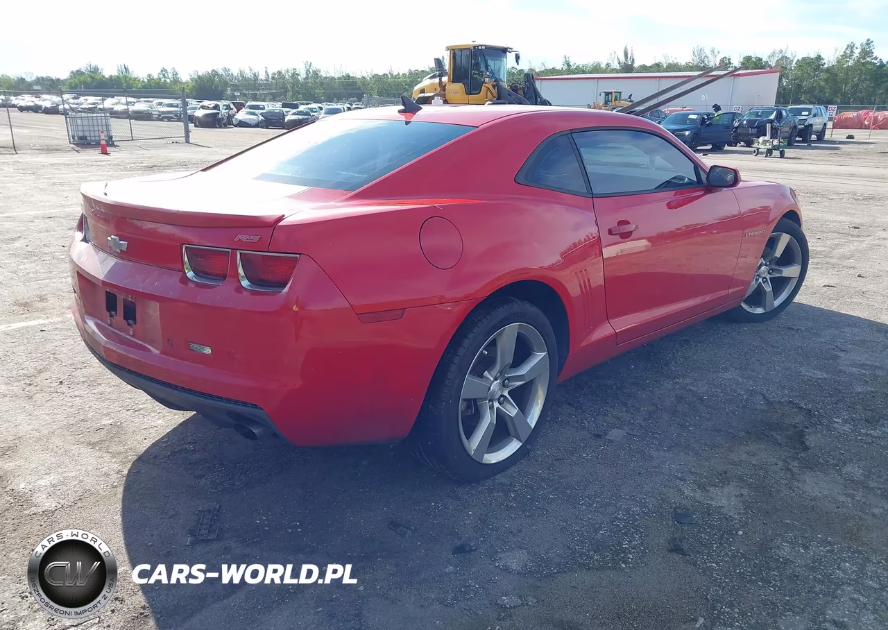 2011 Chevrolet Camaro 2Lt VIN:2G1FC1ED1B9174549 - 4