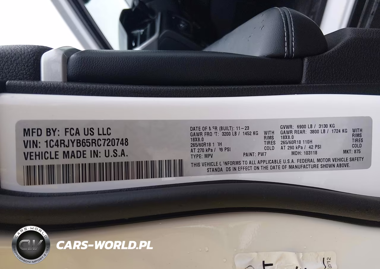 2024 Jeep Grand Cherokee 4Xe VIN:1C4RJYB65RC720748 - 9