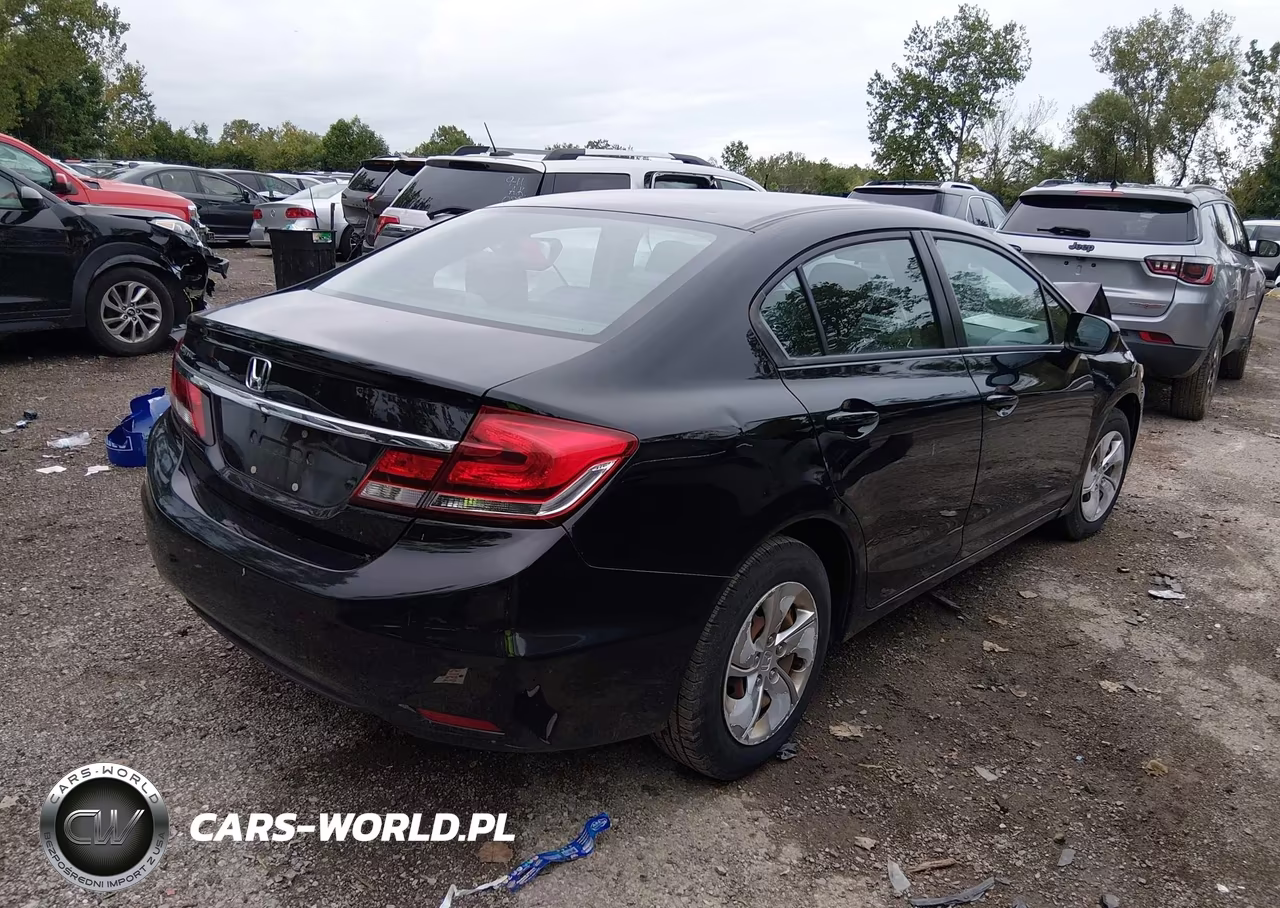 2015 Honda Civic Lx VIN:19XFB2F59FE040239 - 4