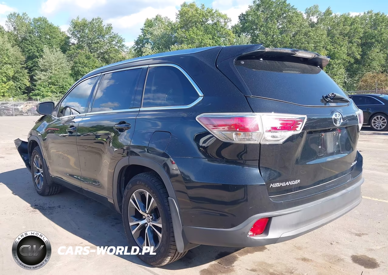 2016 Toyota Highlander Xle V6 VIN:5TDJKRFH7GS262914 - 3