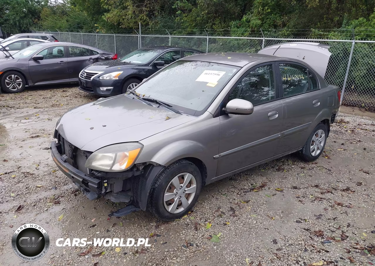 2011 Kia Rio Lx VIN:KNADH4A36B6868530 - 2