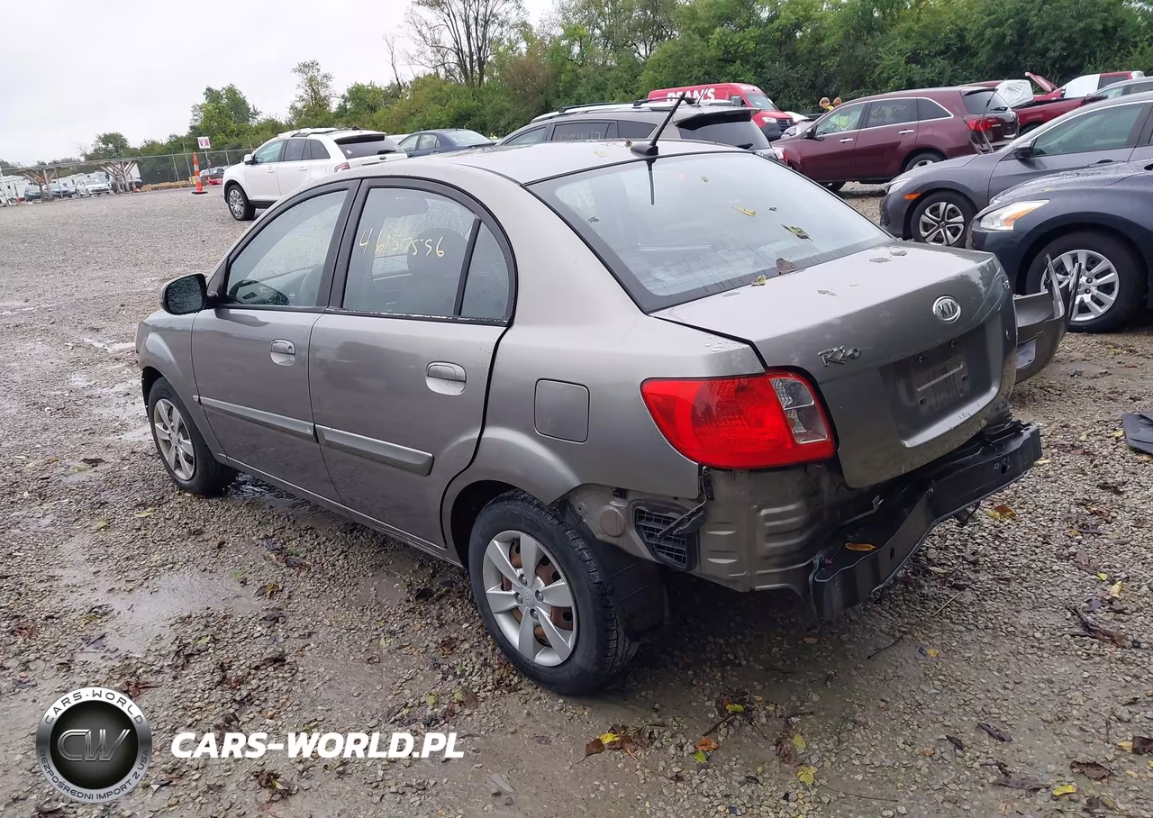 2011 Kia Rio Lx VIN:KNADH4A36B6868530 - 3