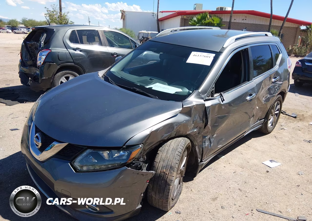 2015 Nissan Rogue Sl VIN:5N1AT2MT7FC827170 - 2