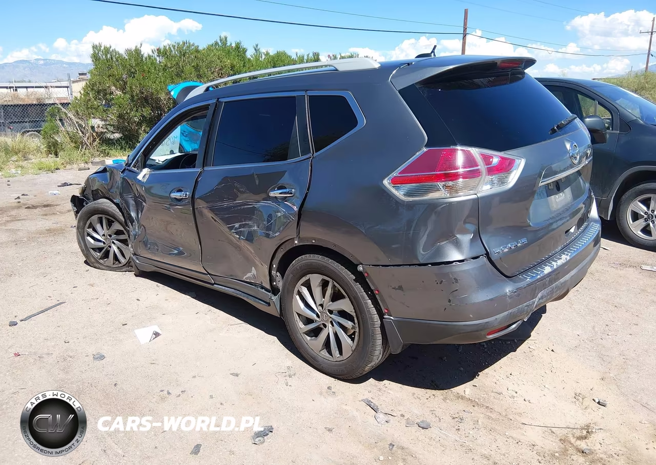 2015 Nissan Rogue Sl VIN:5N1AT2MT7FC827170 - 3