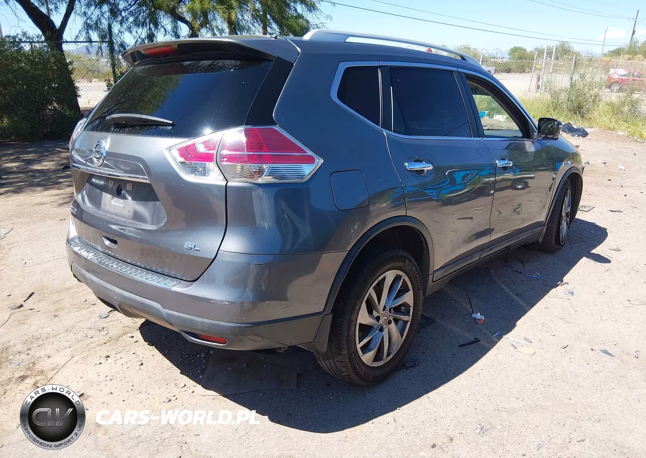2015 Nissan Rogue Sl VIN:5N1AT2MT7FC827170 - 4