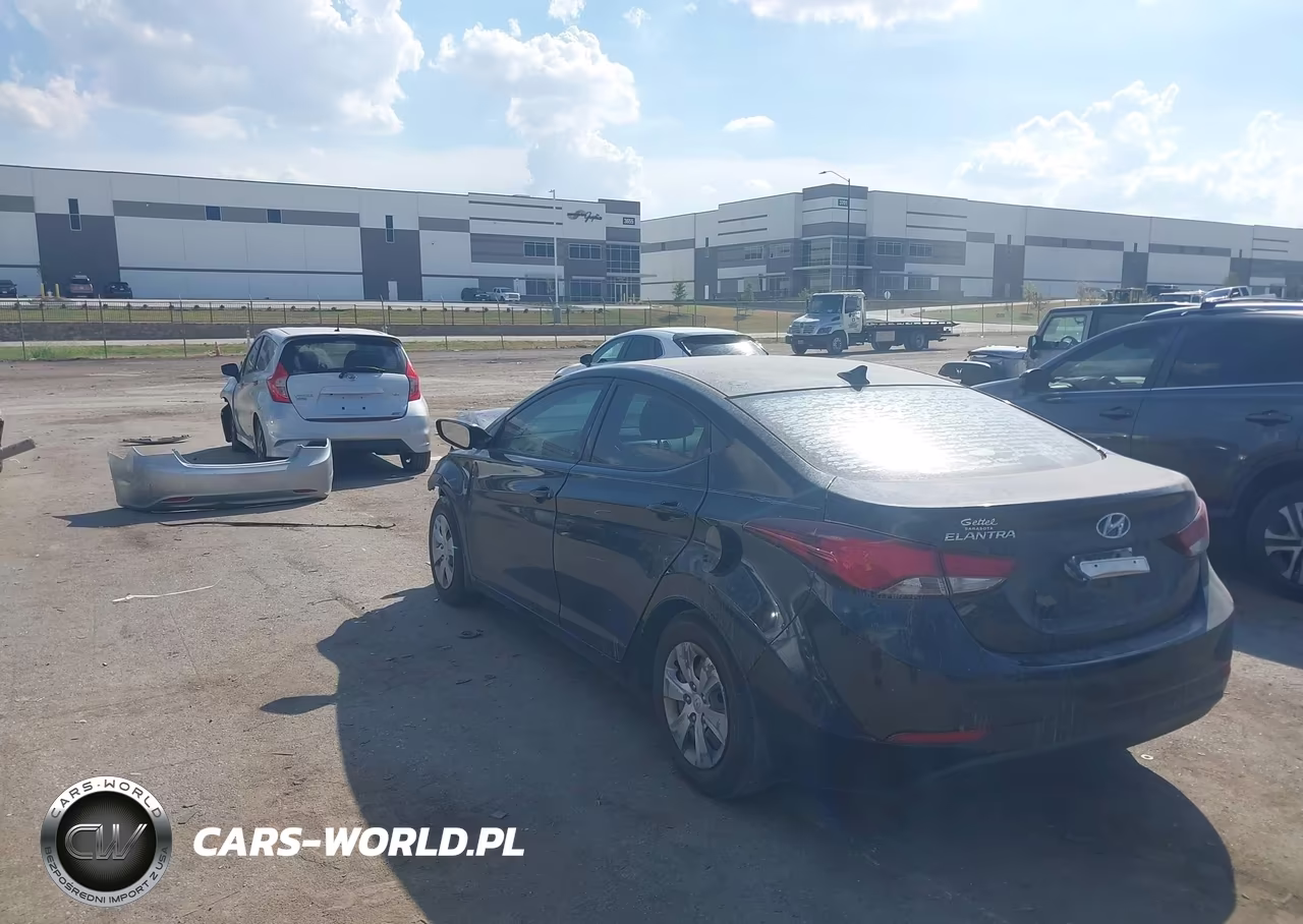2016 Hyundai Elantra Se VIN:KMHDH4AEXGU480977 - 3