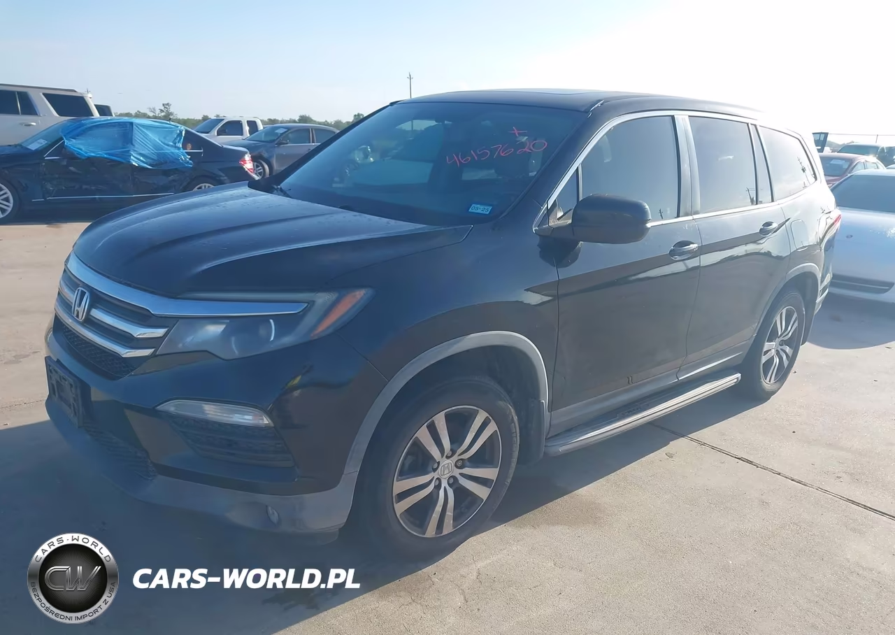 2016 Honda Pilot Ex-L VIN:5FNYF5H5XGB044419 - 2