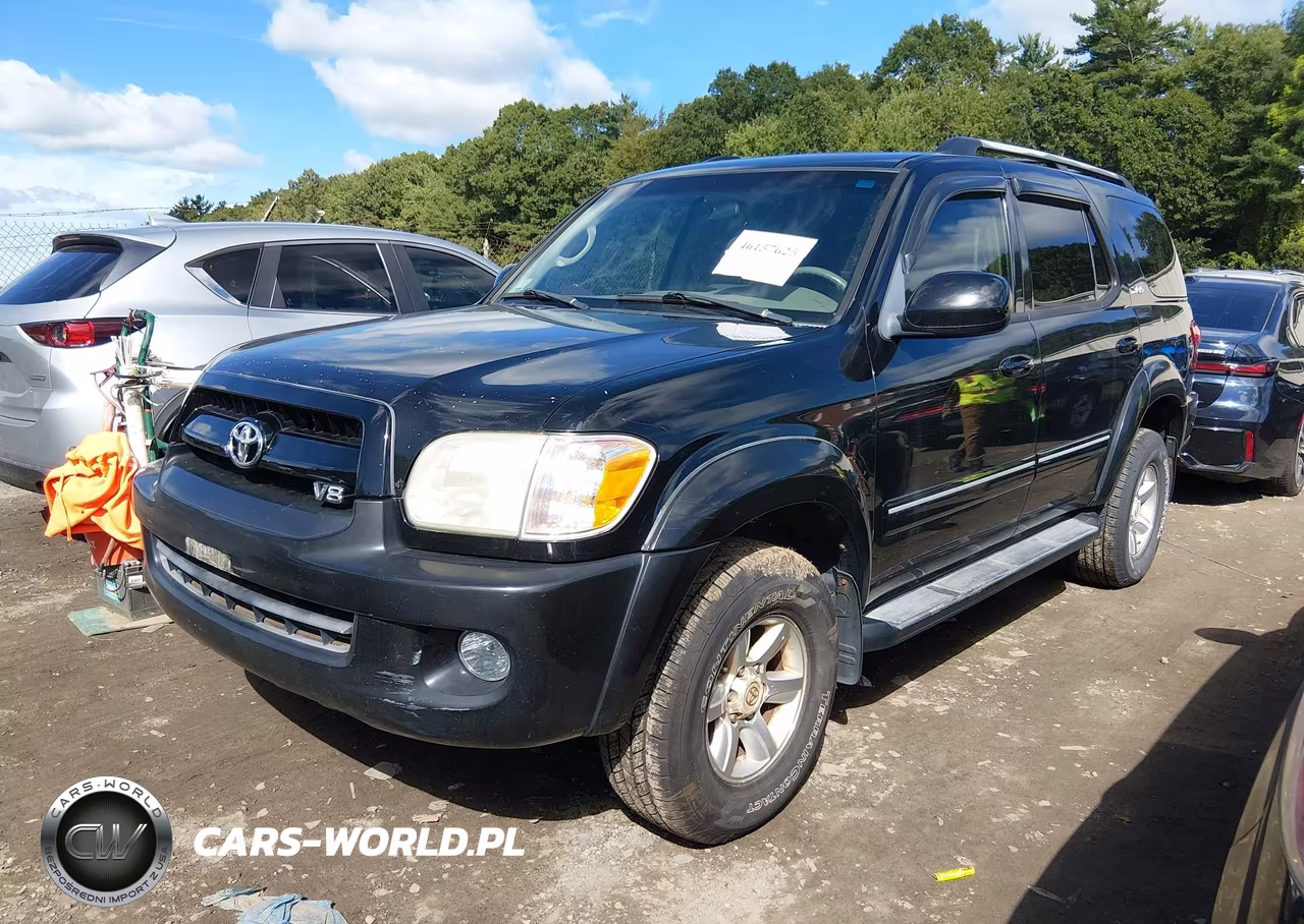 2007 Toyota Sequoia Sr5 VIN:5TDBT44A57S289331 - 2