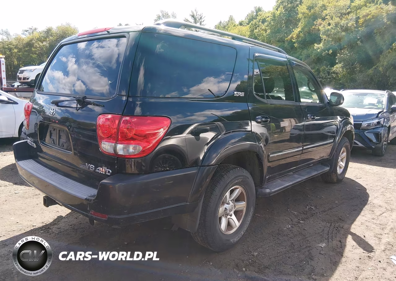 2007 Toyota Sequoia Sr5 VIN:5TDBT44A57S289331 - 4