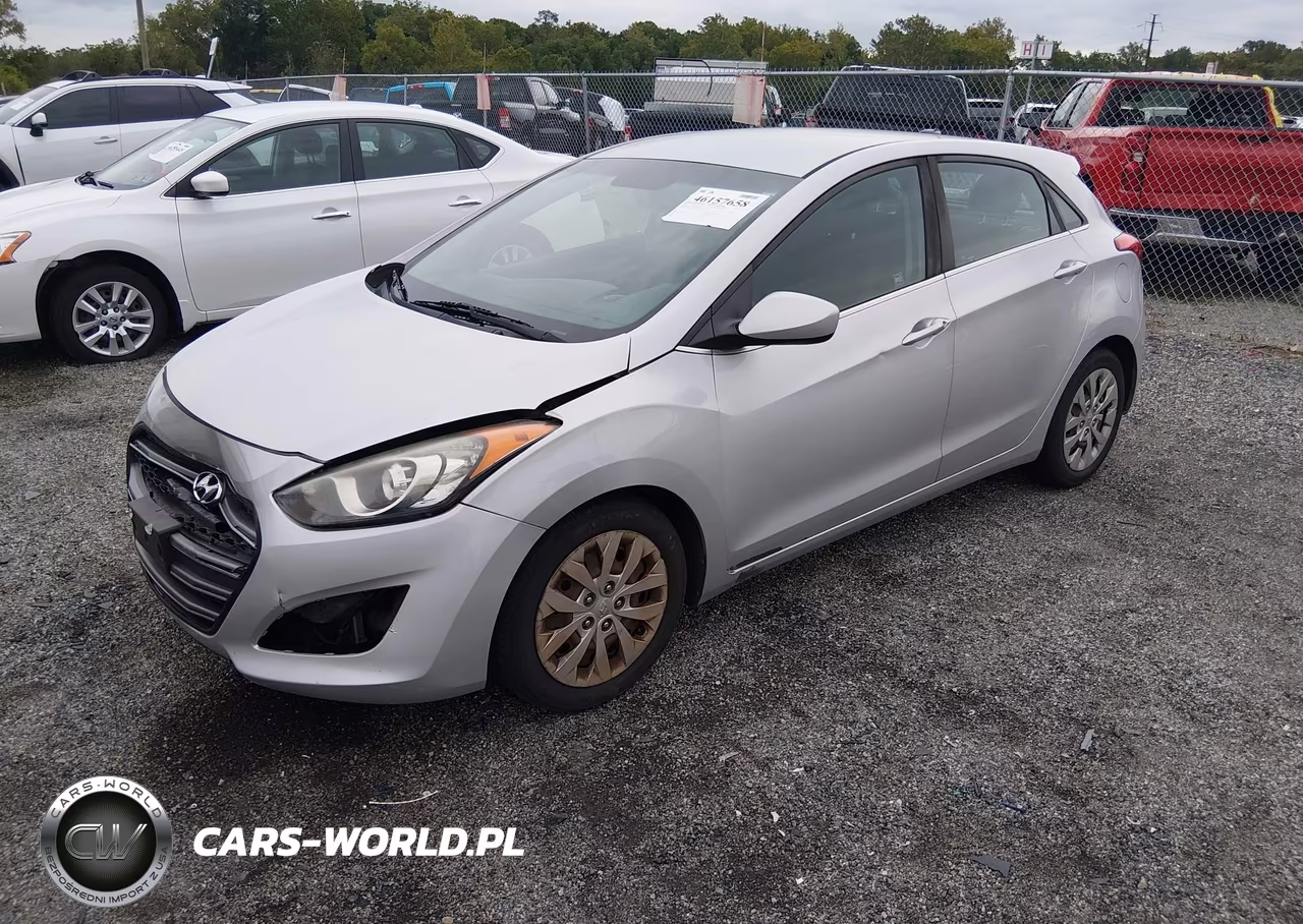 2017 Hyundai Elantra Gt VIN:KMHD35LH3HU376814 - 2