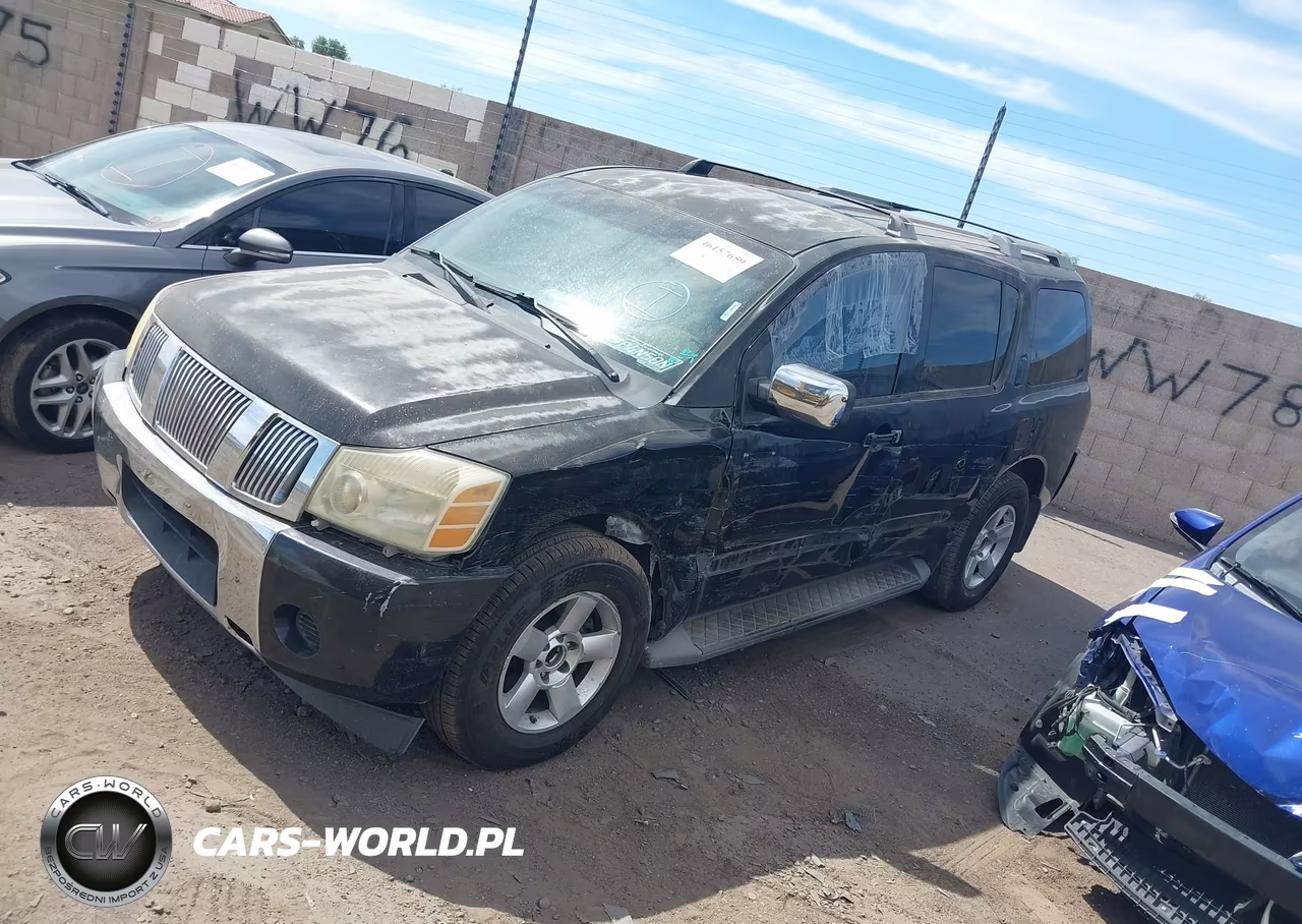 2006 Nissan Armada Se VIN:5N1AA08A46N729995 - 2