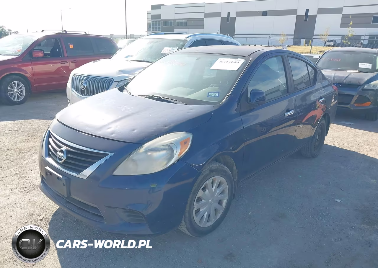 2012 Nissan Versa 1.6 Sv VIN:3N1CN7AP0CL860025 - 2