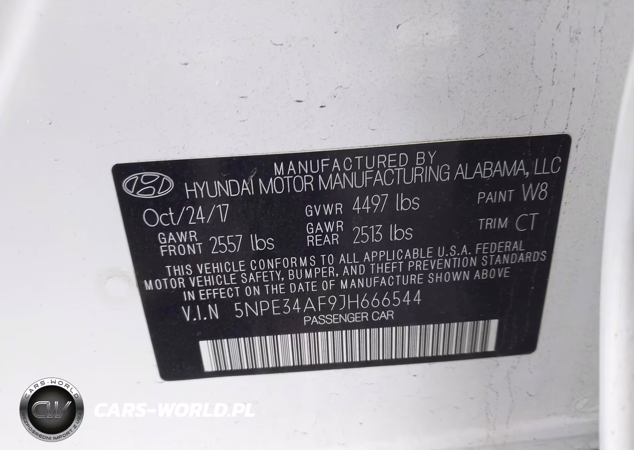 2018 Hyundai Sonata Limited VIN:5NPE34AF9JH666544 - 9