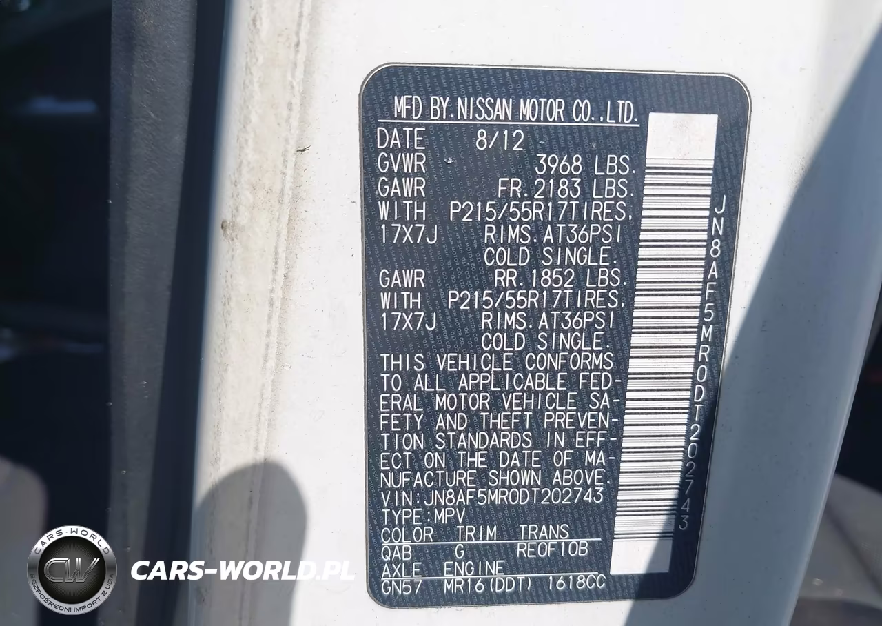 2013 Nissan Juke S VIN:JN8AF5MR0DT202743 - 9