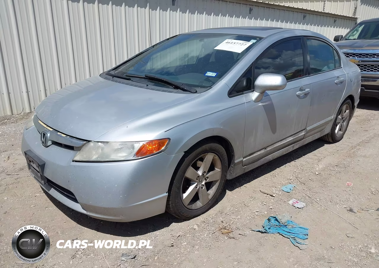 2007 Honda Civic Ex VIN:1HGFA16837L068104 - 2