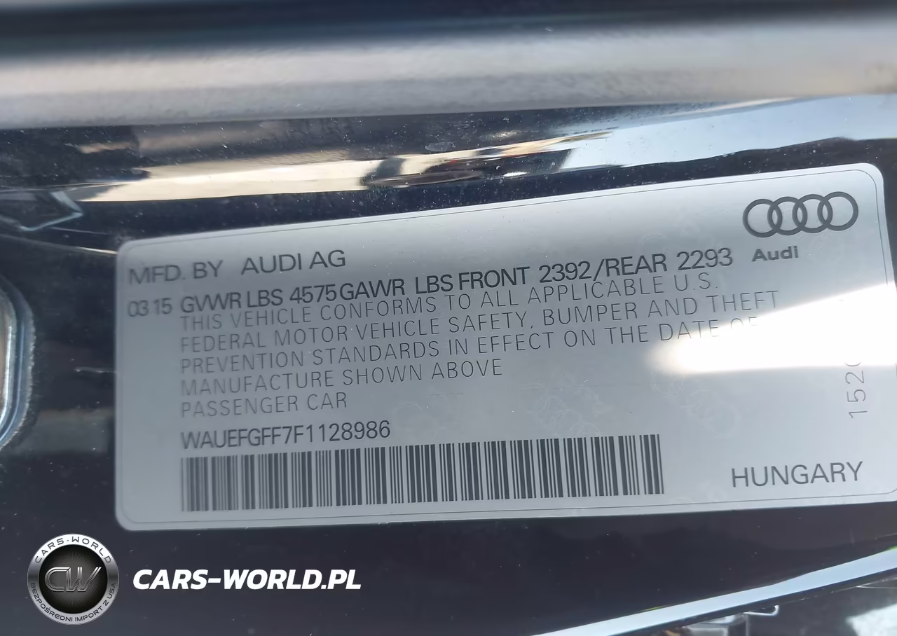 2015 Audi A3 2.0T Premium VIN:WAUEFGFF7F1128986 - 9