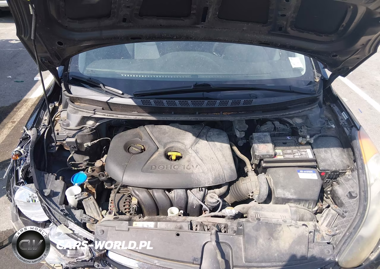 2013 Hyundai Elantra Gls VIN:KMHDH4AE0DU014244 - 10