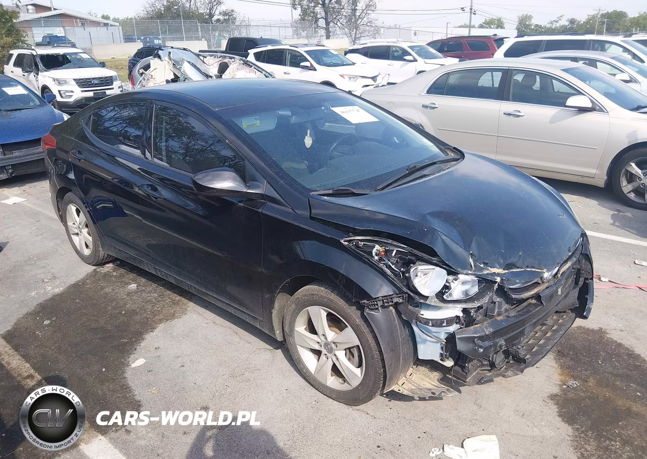 2013 Hyundai Elantra Gls VIN:KMHDH4AE0DU014244 - 13
