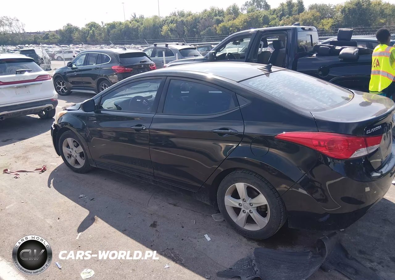 2013 Hyundai Elantra Gls VIN:KMHDH4AE0DU014244 - 14