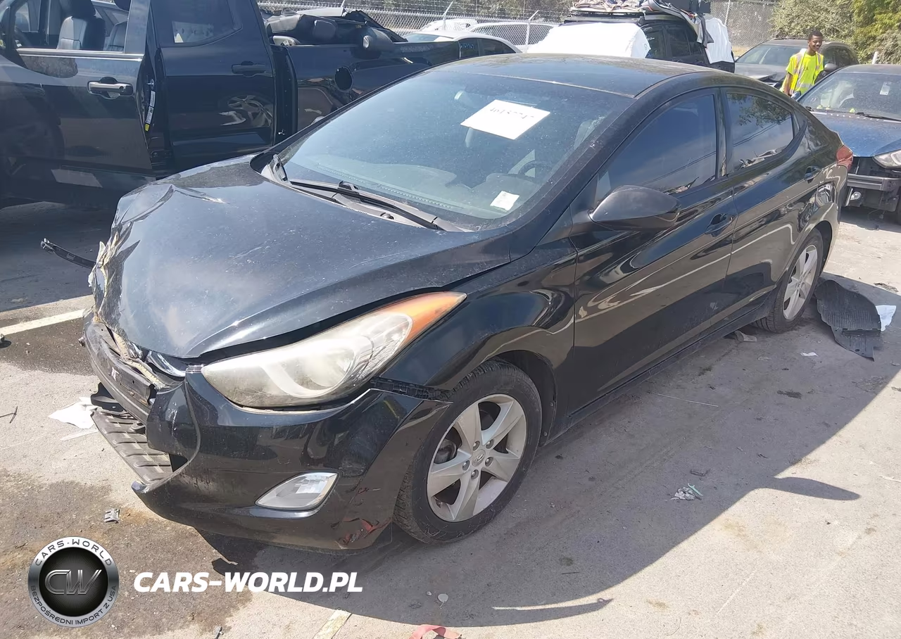 2013 Hyundai Elantra Gls VIN:KMHDH4AE0DU014244 - 2