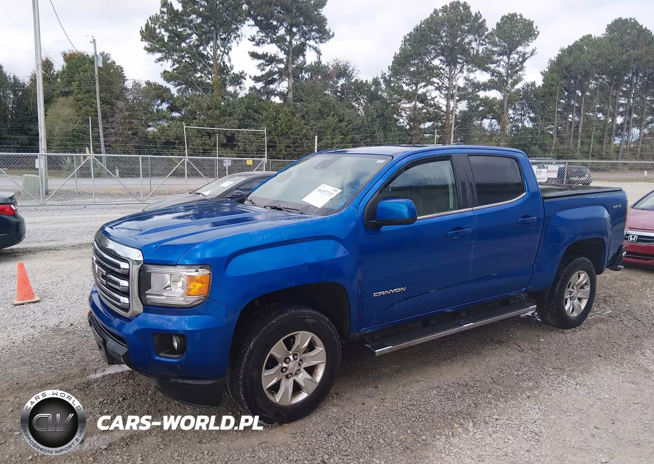 2018 GMC Canyon Sle VIN:1GTG6CEN6J1115166 - 2