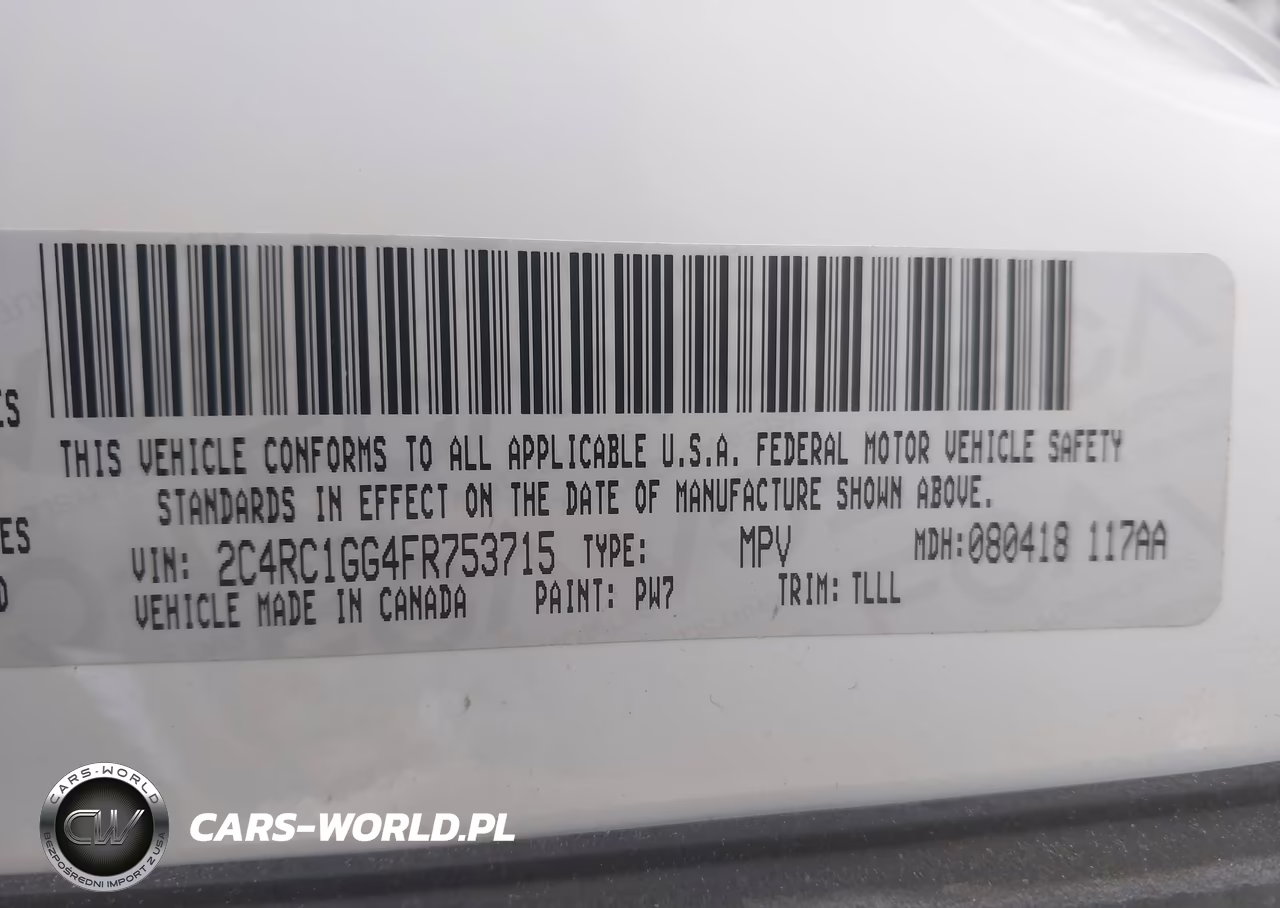 2015 Chrysler Town & Country Limited Platinum VIN:2C4RC1GG4FR753715 - 9