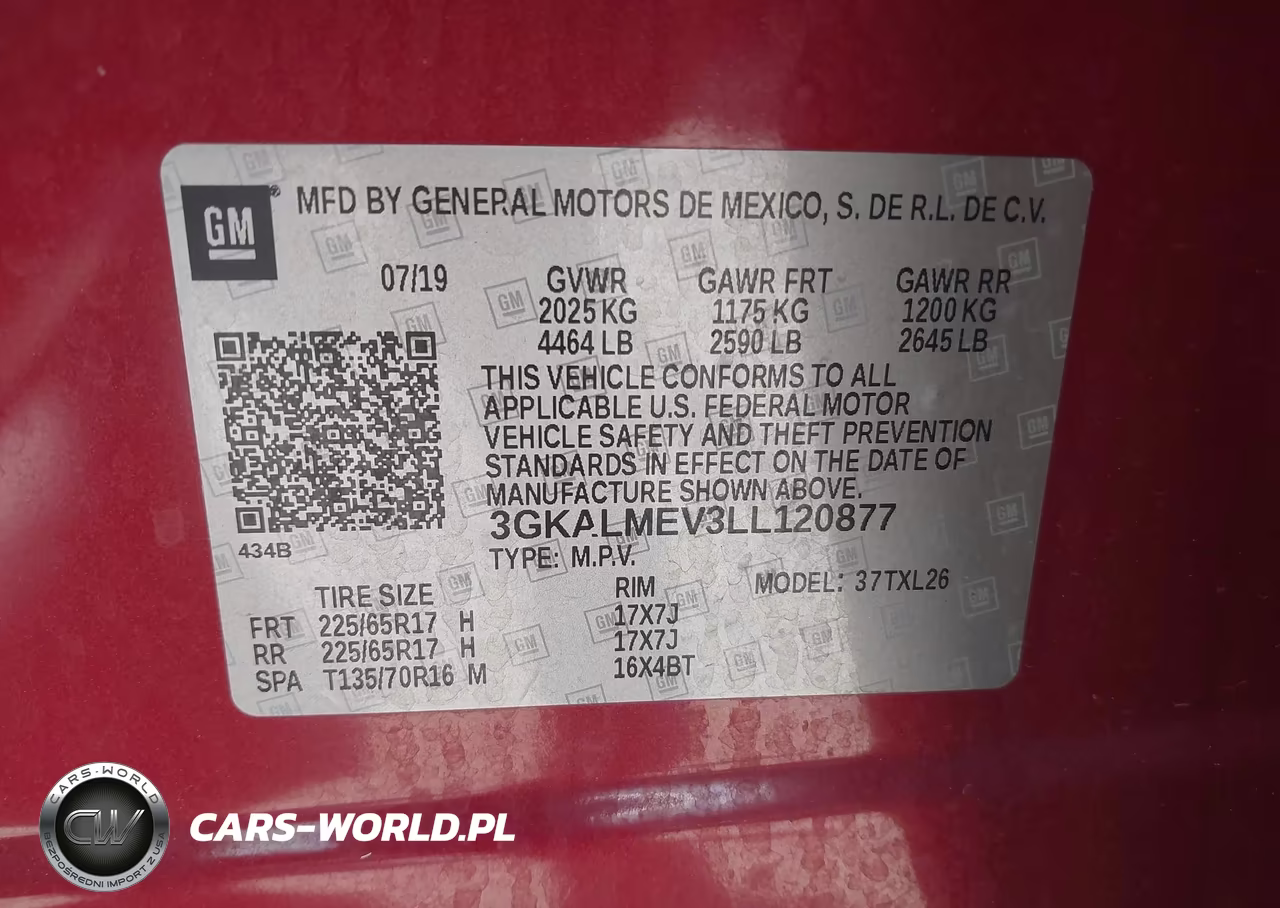 2020 GMC Terrain Fwd Sle VIN:3GKALMEV3LL120877 - 9