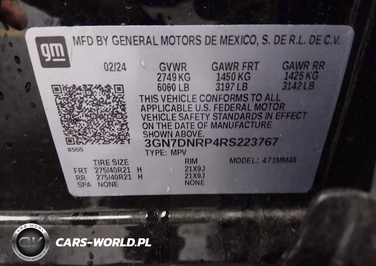 2024 Chevrolet Equinox Ev Rs VIN:3GN7DNRP4RS223767 - 9