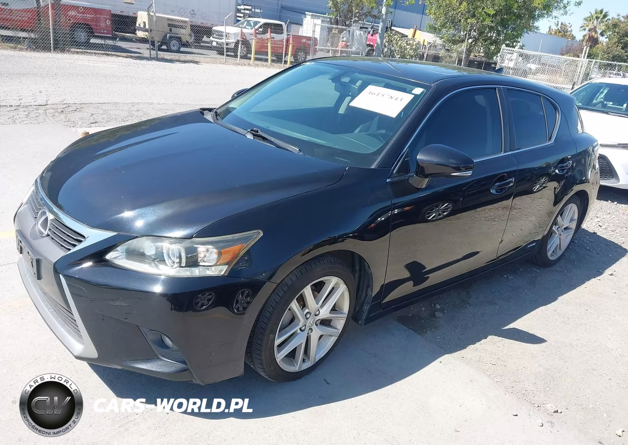 2014 Lexus Ct 200H VIN:JTHKD5BH9E2181560 - 2