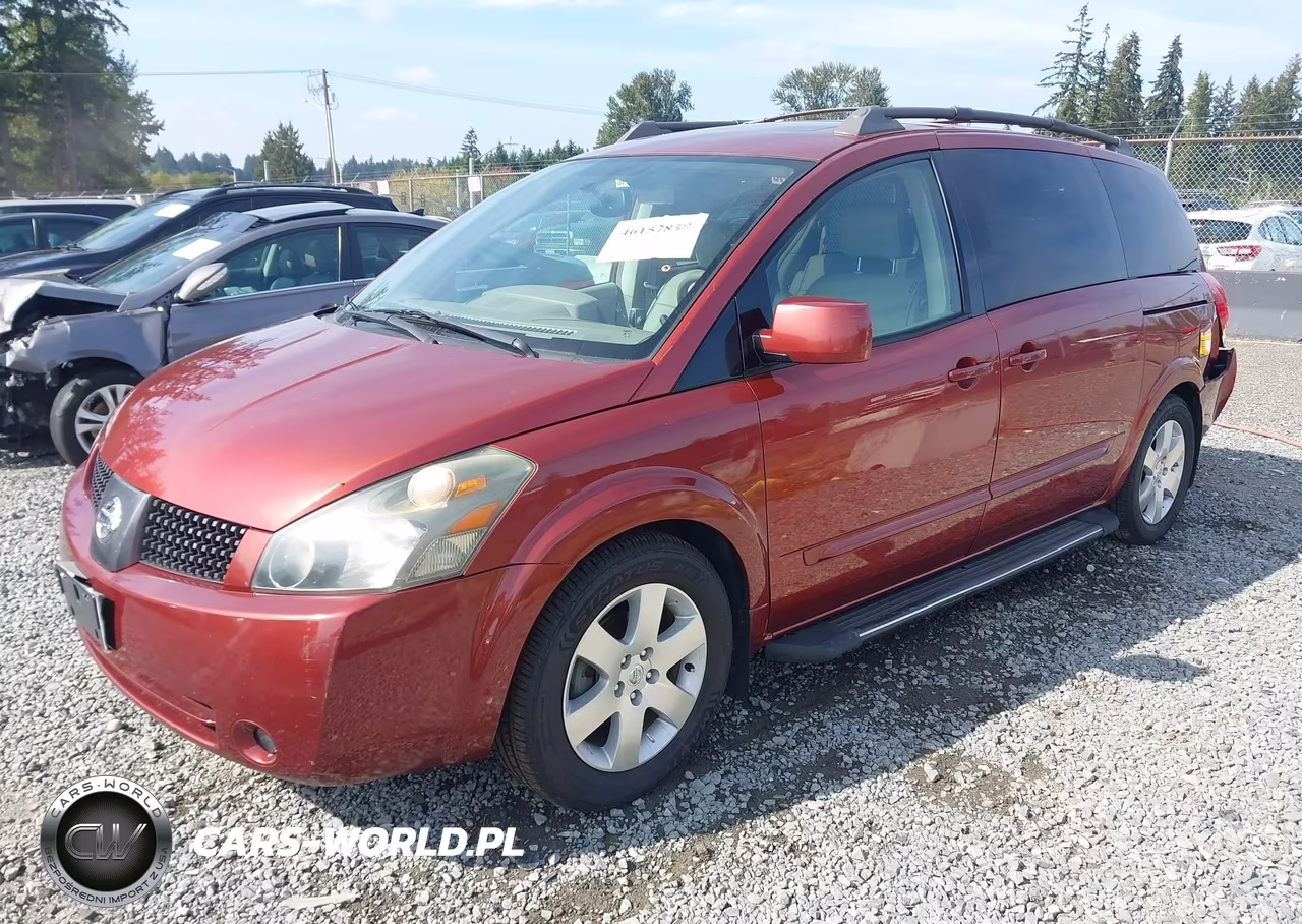 2004 Nissan Quest 3.5 Se VIN:5N1BV28U84N332494 - 2
