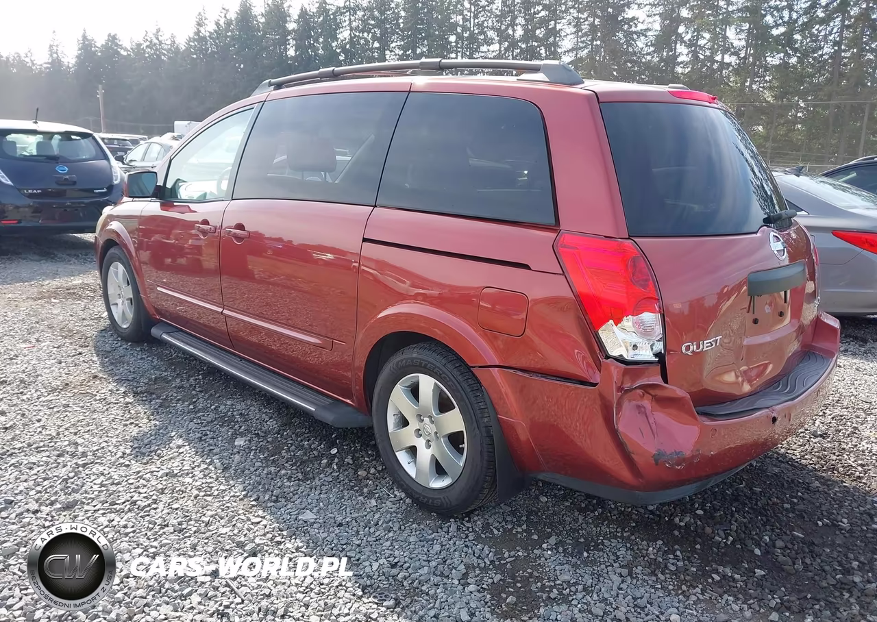 2004 Nissan Quest 3.5 Se VIN:5N1BV28U84N332494 - 3