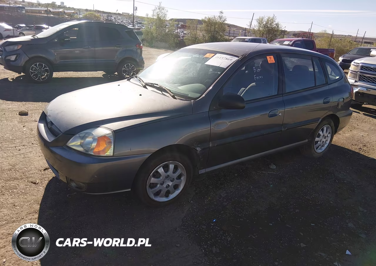 2003 Kia Rio Cinco VIN:KNADC165036143952 - 2