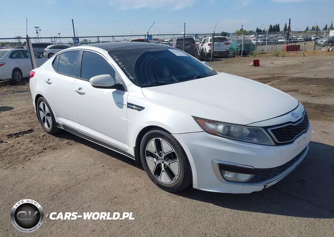 2013 Kia Optima Hybrid Ex VIN:KNAGM4AD4D5048330 - 1