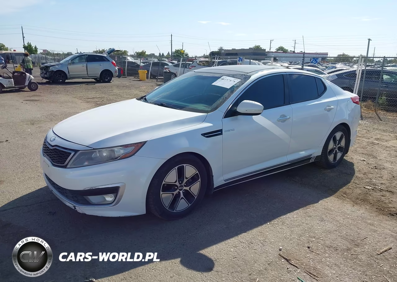 2013 Kia Optima Hybrid Ex VIN:KNAGM4AD4D5048330 - 2