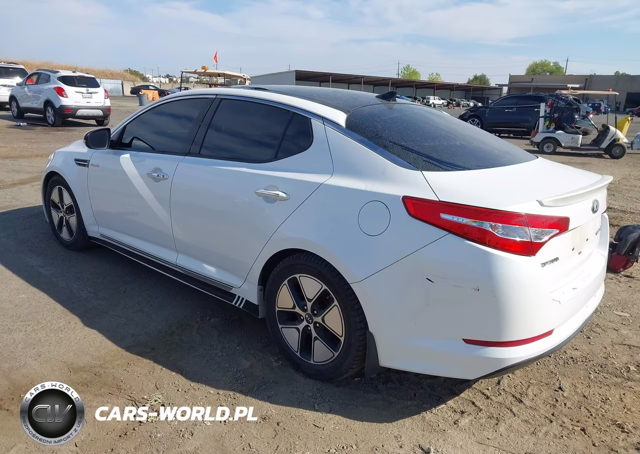 2013 Kia Optima Hybrid Ex VIN:KNAGM4AD4D5048330 - 3