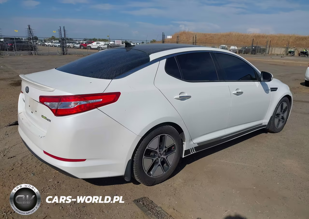 2013 Kia Optima Hybrid Ex VIN:KNAGM4AD4D5048330 - 4