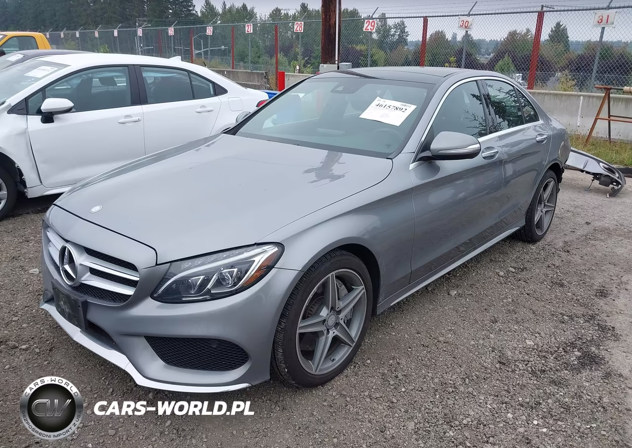 2015 Mercedes-Benz C 300 Sport 4Matic VIN:55SWF4KB4FU062881 - 2
