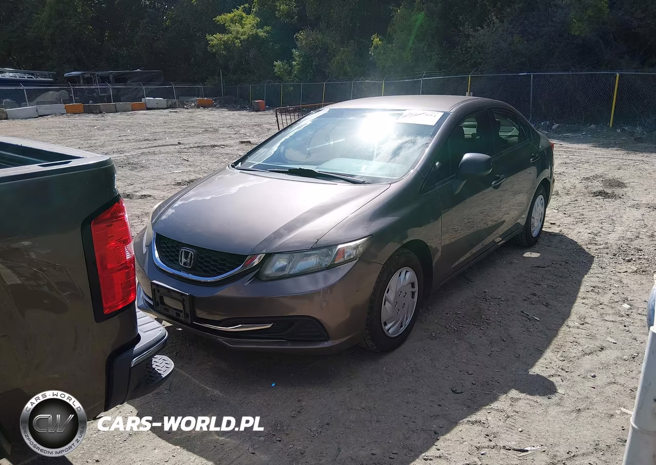 2013 Honda Civic Lx VIN:19XFB2F56DE061577 - 2